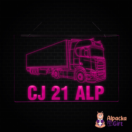 Placheta LED -Camion + Nr Inmaticulare [4]