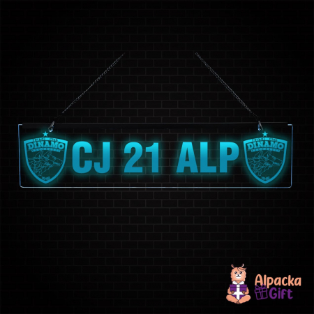 Placheta LED - Dinamo + Nr. Inmatriculare [2]