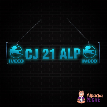 Placheta LED - Iveco + Nr. Inmatriculare [2]