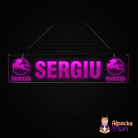 Placheta LED - Iveco + Nume [3]