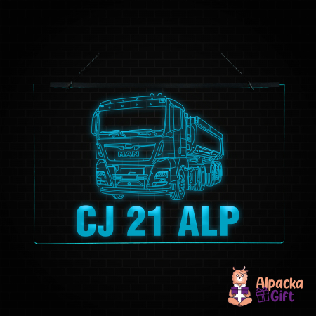 Placheta LED - Bascula MAN + Nume [2]