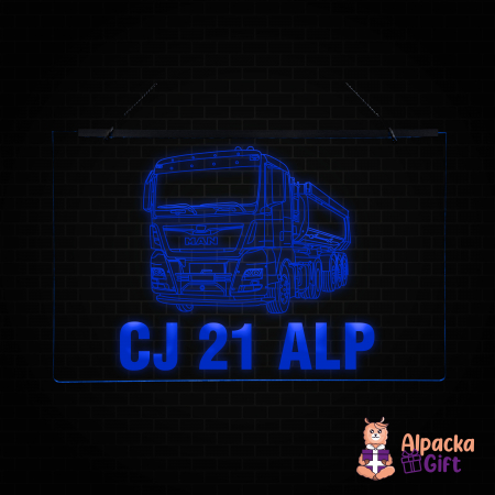 Placheta LED - Bascula MAN + Nr Inmatriculare [3]