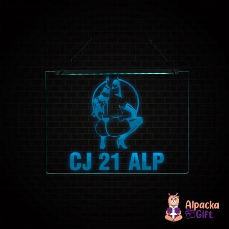 Placheta LED - Silueta1 + Nr Inmatriculare [2]
