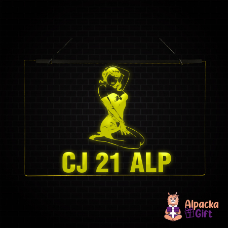 Cu Siluete - Placheta LED - Silueta2 + Nr Inmatriculare