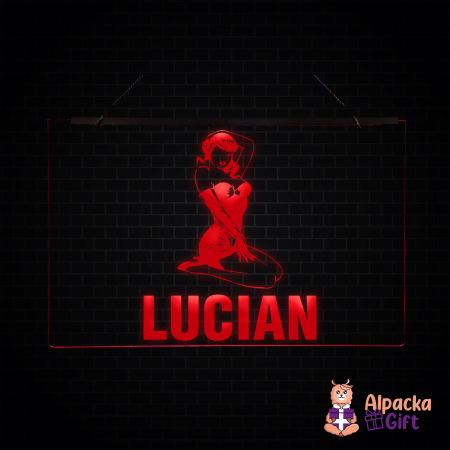 Placheta LED - Silueta2 + Nume [1]