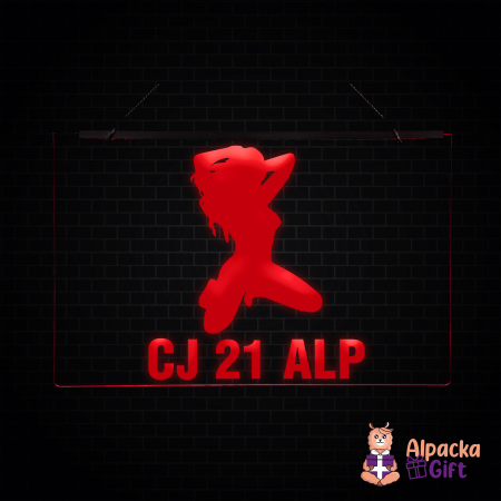 Cu Siluete - Placheta LED - Silueta4 + Nr Inmatrriculare