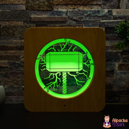 Tablou de Masă LED - Ciocan Thor 2 [0]