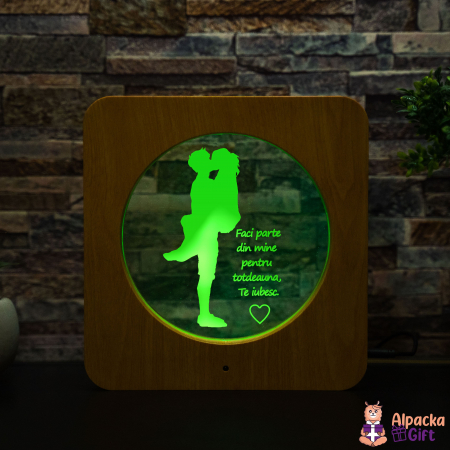 Tablou de Masă LED - Cuplu [3]