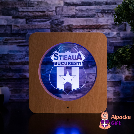 Ramă de Masă LED - Steaua București [3]