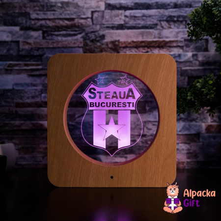Ramă de Masă LED - Steaua București [5]