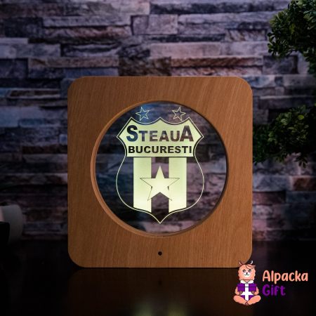 Ramă de Masă LED - Steaua București [4]