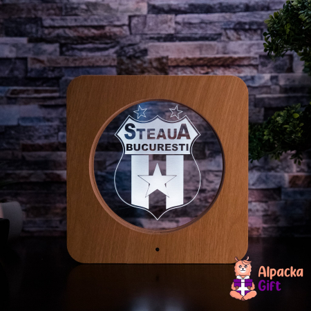 Ramă de Masă LED - Steaua București [6]