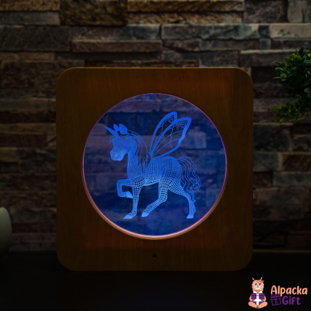 Tablou de Masă LED - Unicorn [0]