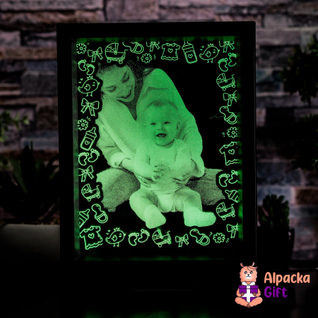 Tablou LED Cu Ramă Neagră - Pentru Copii [4]