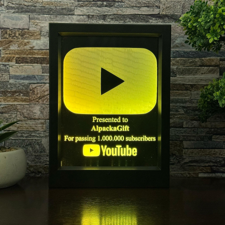 Tablouri LED - Tablou LED -  You Tube