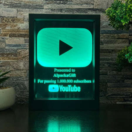 Tablou LED -  You Tube [5]