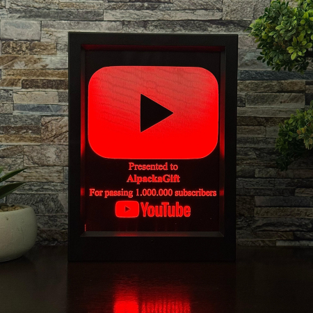 Tablou LED -  You Tube [3]