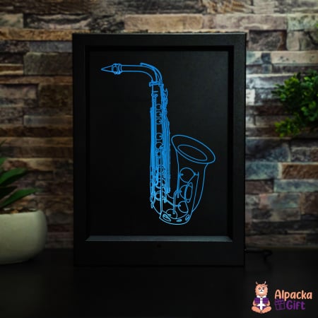 Tablou LED -  Saxofon [0]