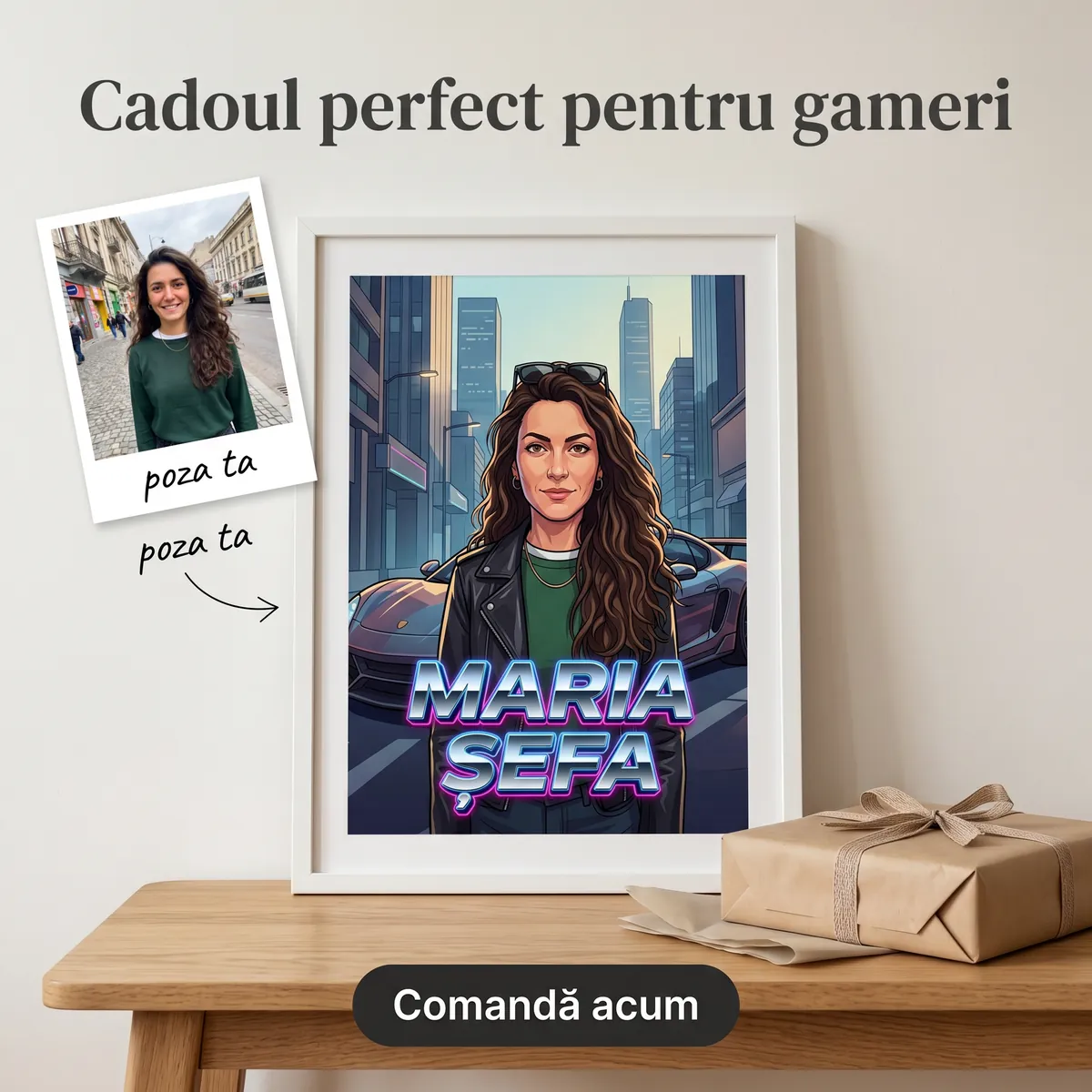 Tablouri Personalizate - Tablou personalizat Boss Lady - cadou Boss Lady