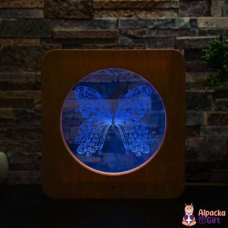Tablouri LED - Tablou de Masă LED - Fluture