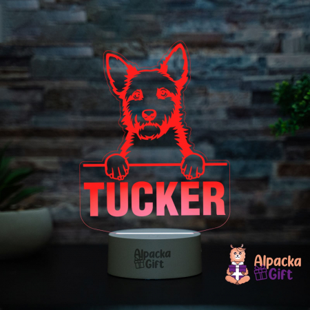 Lampă 3D Terrier Australian [0]