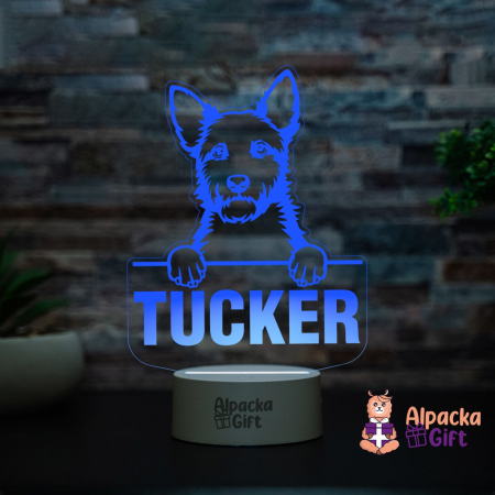 Lampă 3D Terrier Australian [2]