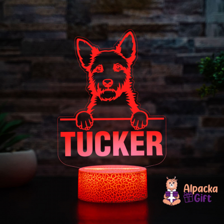 Lampă 3D - Terrier Australian [4]