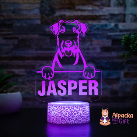 Lampă 3D - Airedale Terrier [1]