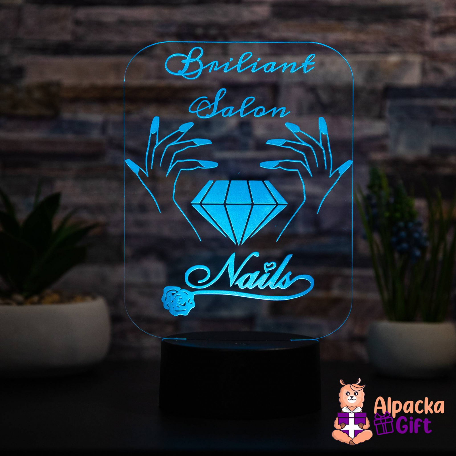 Lampa 3D - Manichiura Negru