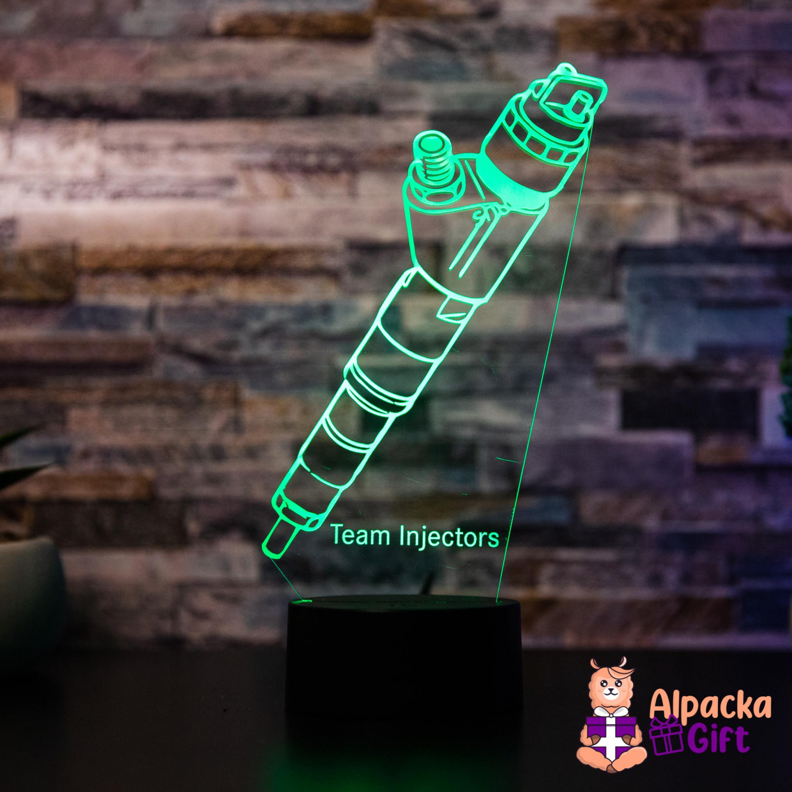 Lampă 3D Injector Negru