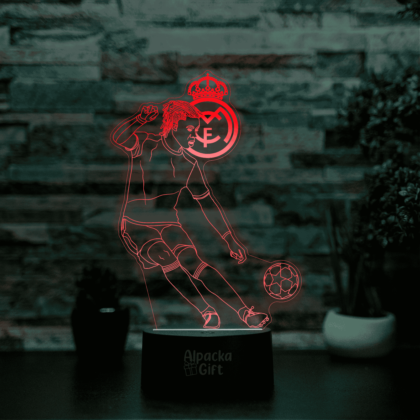 Lampa 3D - Eduardo Camavinga Negru