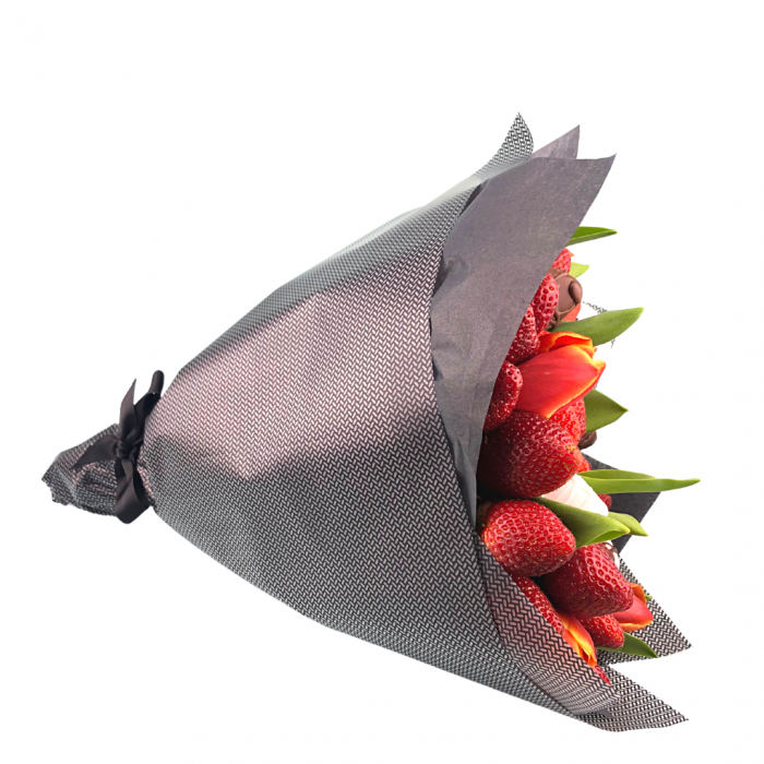 Buchet de flori cu capsuni [7]
