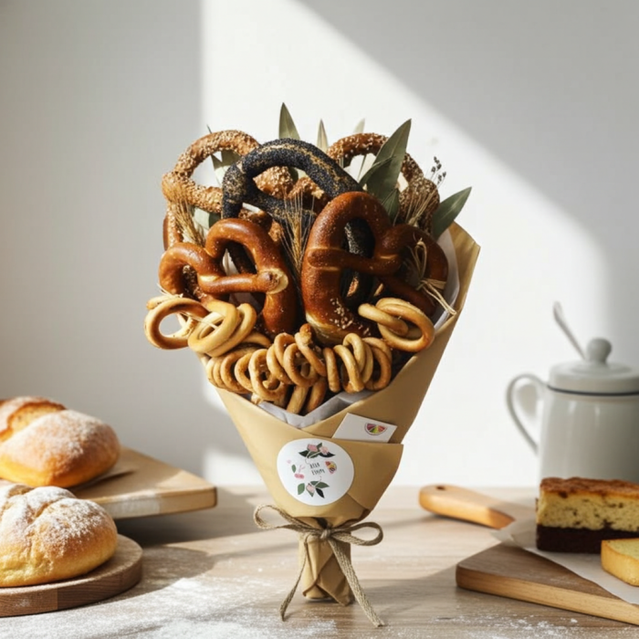 Cadou cu covrigi si patiserie [1]