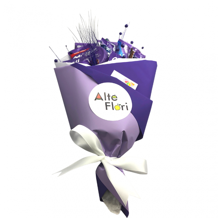 Buchet Alte Flori cu dulciuri [7]