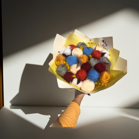 Buchete uscate - Buchet cu gheme. Alte flori