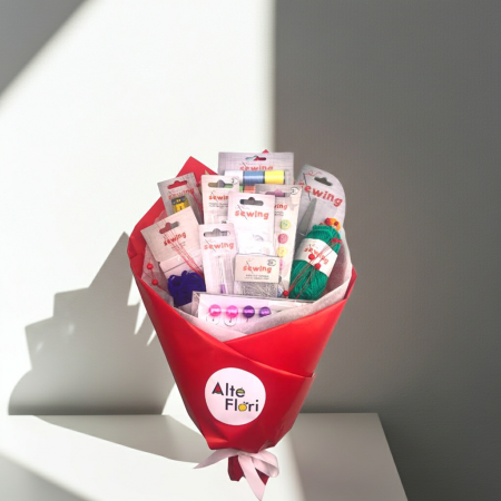 Buchete uscate - Buchet de flori pentru croitorese