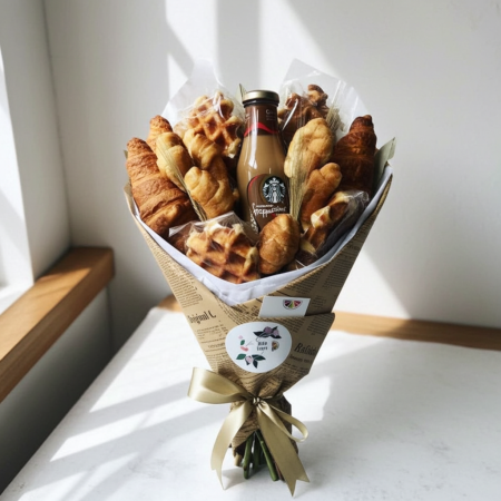 Buchete pentru barbati - Cadou pentru iubitorii de patiserie