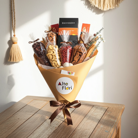 Buchete uscate - Coffee to go. Cadou pentru iubitorii de cafea