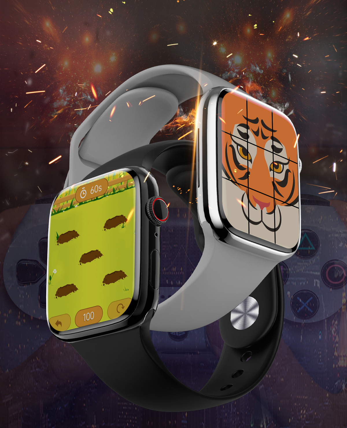 O mulțime de jocuri la încheietura mâinii