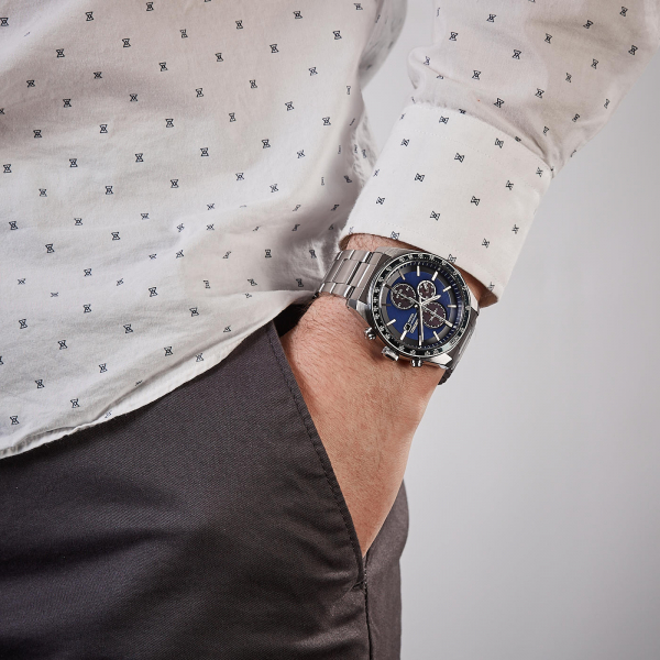 Ceas bărbătesc cu baterie solară, cronograf și dată Seiko Solar  SSC719P1 [2]