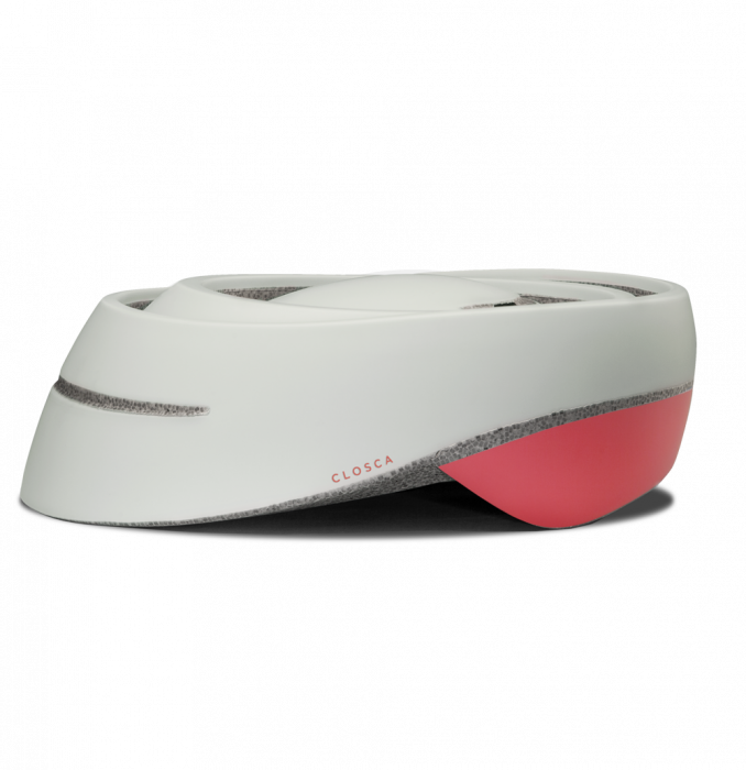 Casca de protectie pliabila pentru bicicleta Closca Loop - Pearl/Coral (M) [2]