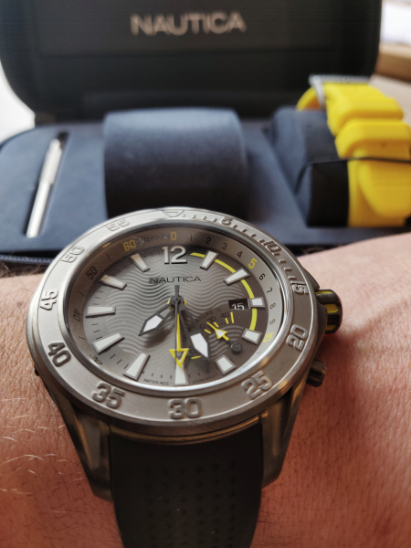 Ceas pentru scufundari Nautica Breakwater (Set) [6]