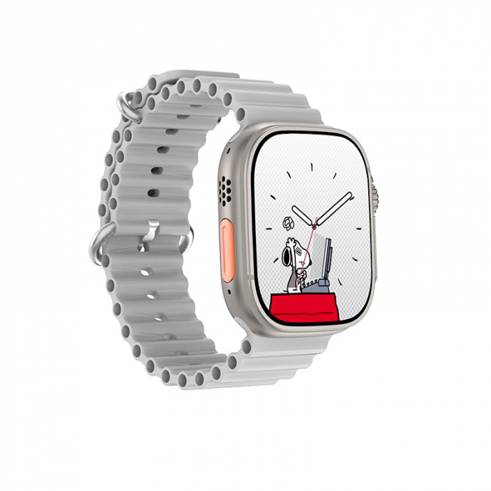 Ceas smartwatch ALTY Explorer Ultra Argintiu [3]