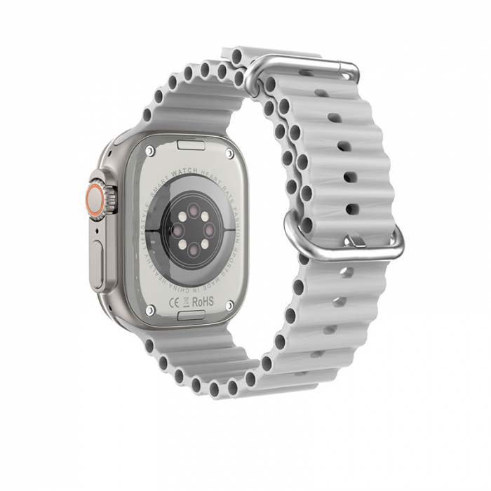 Ceas smartwatch ALTY Explorer Ultra Argintiu [4]