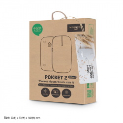 Mouse Wireless Pokket Eco Xoopar