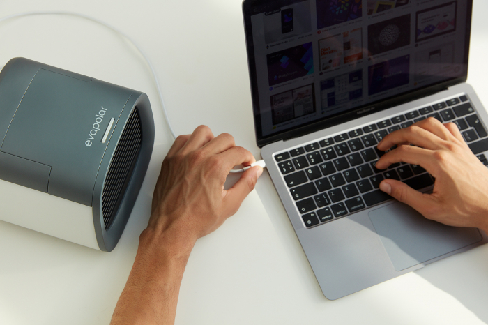 Racitor de aer portabil Evapolar evaCHILL - Ocean Blue [11]