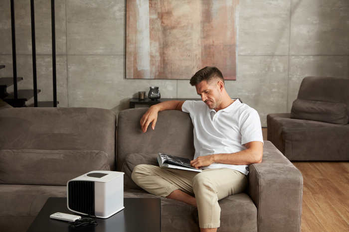 Racitor de aer portabil Evapolar evaSMART - Opaque White [5]