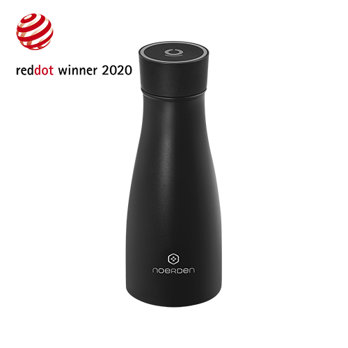 Sticlă pentru apă  reutilizabilă Noerden LIZ Smart Antibacteriană cu sterilizare UV 350ml [2]