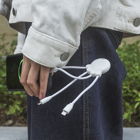 Cablu micro USB tip C - OCTOPUS Bio Xoopar [2]