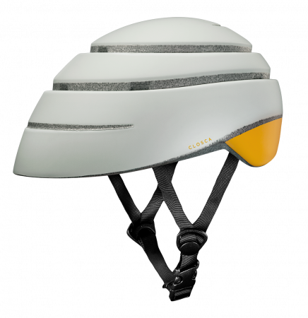 Toate produsele - Casca de protectie pliabila pentru bicicleta Closca Loop Pearl/Mustard (M)